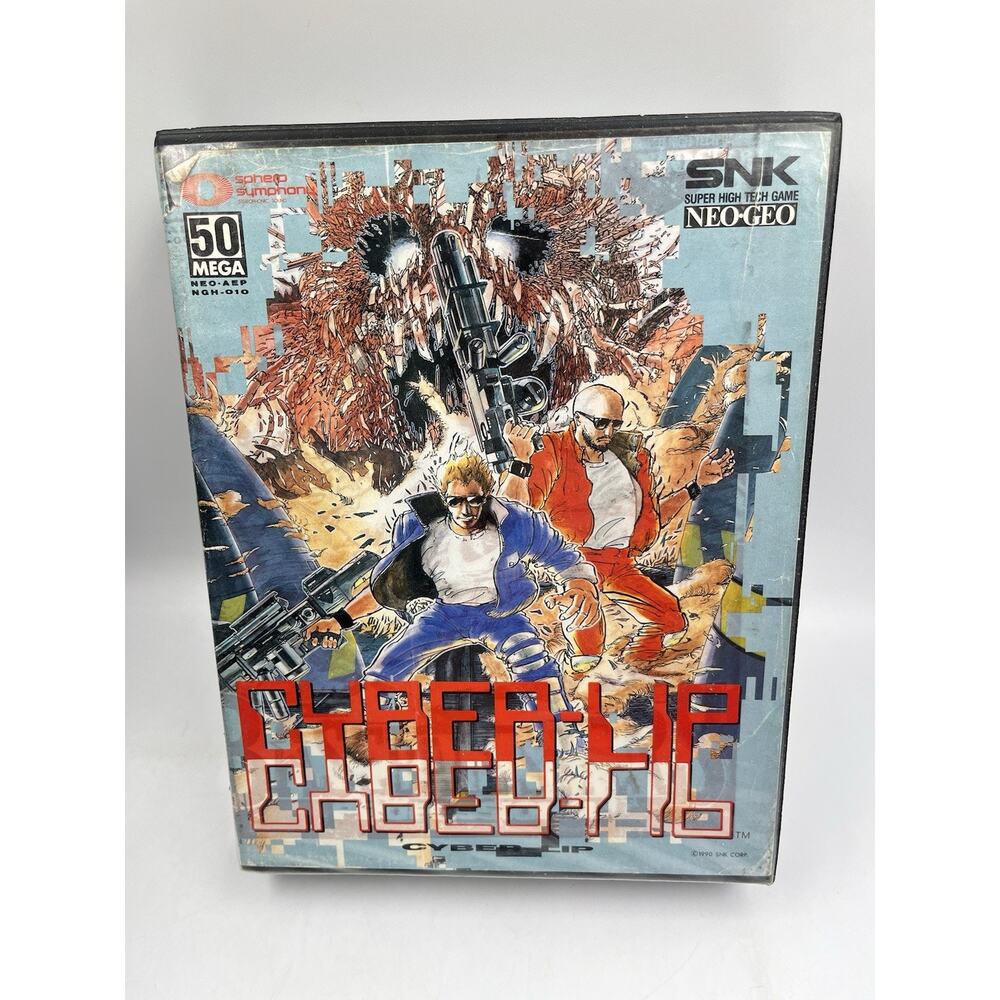 Cyber-Lip - Neo Geo AES SNK 1993 - original box Only